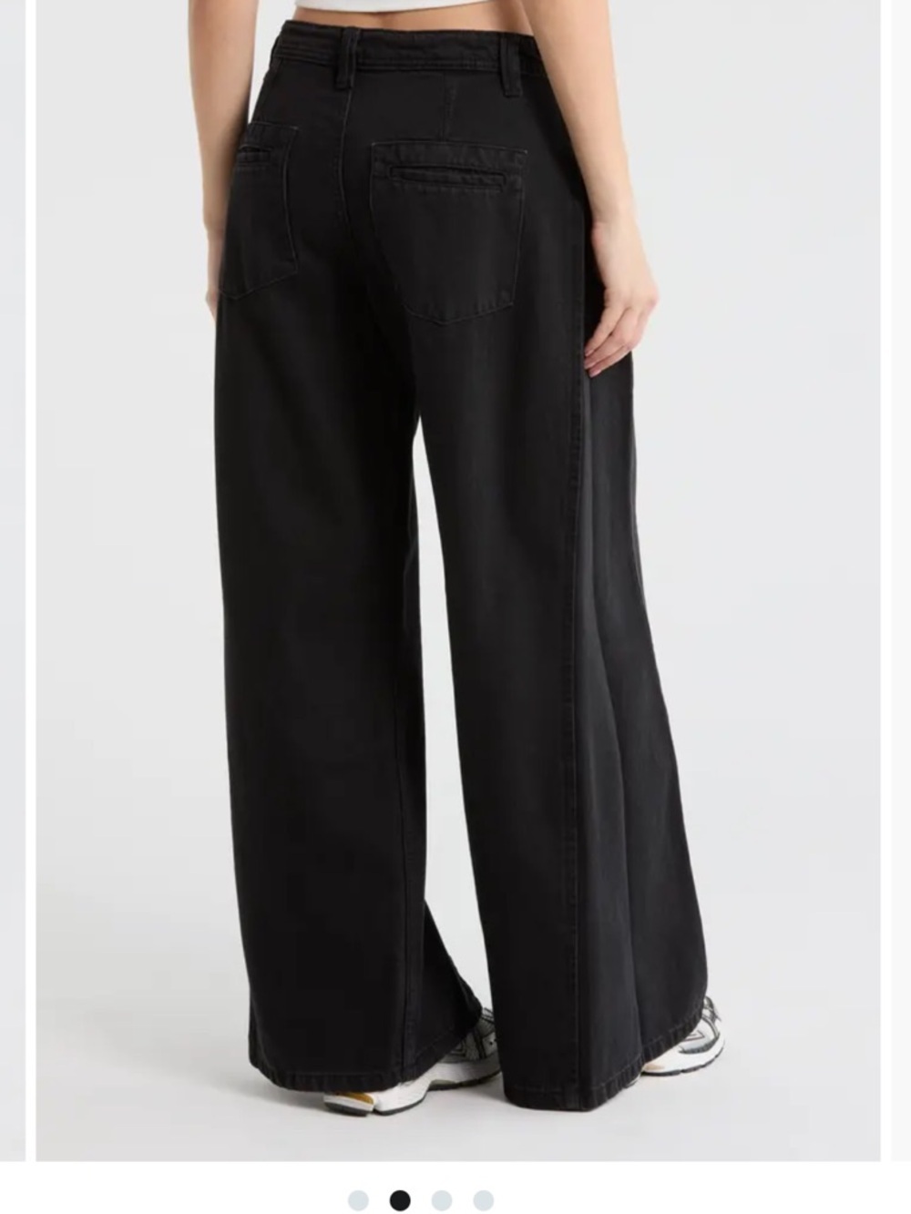 Free people Block Party Pleated Boyfriend Jeans size 26 - Picture 2 of 7